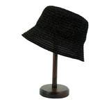 ブラック | Ruben SHEER PAPER HAT/シアーブレード ペーパーハット | FADEN
