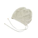 ベージュ | 【polcadot】Glitter bonnet/グリッターボンネット | FADEN