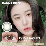 オリーブグリーン | 韓国 カラコン ワンデー カンナロゼ CANNA ROZE 10枚入り | PONPISH
