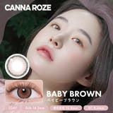 ベイビーブラウン | 韓国 カラコン ワンデー カンナロゼ CANNA ROZE 10枚入り | PONPISH