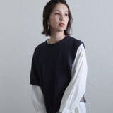 杢ネイビー | トップス カジュアル ファッション | PourVous