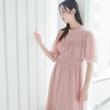 モーヴピンク | ワンピース 体型カバー フォーマルドレス | PourVous