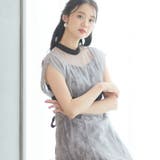 グレー | ワンピース 体型カバー フォーマルドレス | PourVous