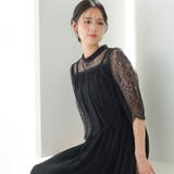 ブラック | ワンピース フォーマルドレス 体型カバー | PourVous