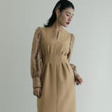 モカ | ワンピース 体型カバー フォーマルドレス | PourVous