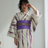 2 水彩縞模様 | 浴衣 洗える浴衣 レディース | PourVous