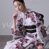6 ボルドーモダン睡蓮 | 浴衣 洗える浴衣 レディース | PourVous