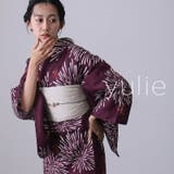 11 パープル金魚花火 | 浴衣 洗える浴衣 レディース | PourVous