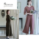 コンビネゾン オールインワン パンツドレス | PourVous | 詳細画像3 
