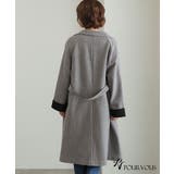 ロングコート アウター ラップコート | PourVous | 詳細画像15