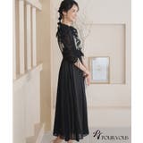 体型カバー フォーマルドレス ワンピース | PourVous | 詳細画像7