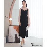 体型カバー フォーマルドレス ワンピース | PourVous | 詳細画像9