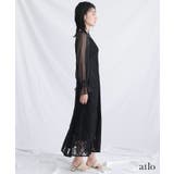 体型カバー フォーマルドレス ワンピース | PourVous | 詳細画像7 