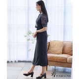 ワンピース フォーマルドレス 体型カバー | PourVous | 詳細画像14 