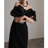 体型カバー フォーマルドレス ワンピース | PourVous | 詳細画像6 