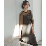 体型カバー フォーマルドレス ワンピース | PourVous | 詳細画像6