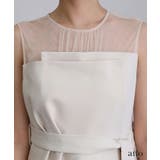 体型カバー フォーマルドレス ワンピース | PourVous | 詳細画像17 