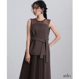 体型カバー フォーマルドレス ワンピース | PourVous | 詳細画像6 