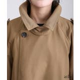 オーバーシルエット トレンチコート パーティードレス | PourVous | 詳細画像14 