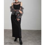 デタッチドスリーブ パーティードレス オケージョン | PourVous | 詳細画像2 