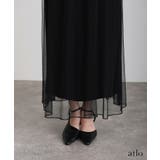 キャミワンピース チュール Aライン | PourVous | 詳細画像14 