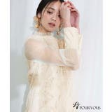 フェザー フラワーチュール ワンピース | PourVous | 詳細画像14