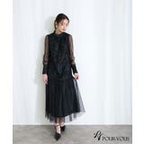 フェザー フラワーチュール ワンピース | PourVous | 詳細画像8