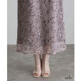 刺繍レース パフスリーブ ワンピース | PourVous | 詳細画像18 