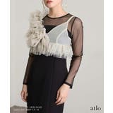 フリル ビスチェ パーティードレス | PourVous | 詳細画像5 