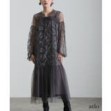 リボン ベルスリーブ エンブロイダリー | PourVous | 詳細画像18 