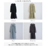 リボン ベルスリーブ エンブロイダリー | PourVous | 詳細画像20 