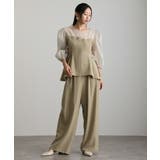 パンツドレス 結婚式 セットアップ | PourVous | 詳細画像9 