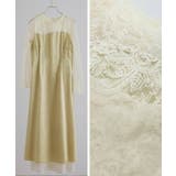 リーフエンブロイダリー バックデザイン パーティードレス | PourVous | 詳細画像20 