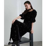 ハート ベロア ワンピース | PourVous | 詳細画像2 