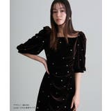 ハート ベロア ワンピース | PourVous | 詳細画像3 