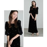 ハート ベロア ワンピース | PourVous | 詳細画像5 