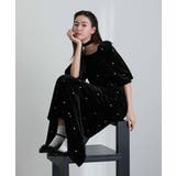 ハート ベロア ワンピース | PourVous | 詳細画像6 