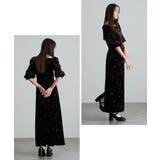 ハート ベロア ワンピース | PourVous | 詳細画像8 