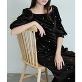 ハート ベロア ワンピース | PourVous | 詳細画像9 