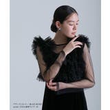 ラッフル レイヤー パーティードレス | PourVous | 詳細画像2 