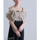 ラッフル レイヤー パーティードレス | PourVous | 詳細画像5 