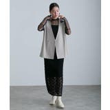 ローズレース ペンシルドレス ワンピース | PourVous | 詳細画像13 