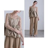 シアー ペプラム パンツ | PourVous | 詳細画像12 