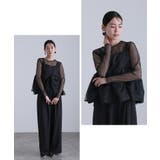 シアー ペプラム パンツ | PourVous | 詳細画像6 