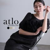 フリルビスチェ ジャカードドレス パーティードレス | PourVous | 詳細画像1 