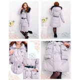 ラクーンファー ダウンコート ダウン | PourVous | 詳細画像2 