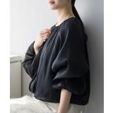 ラメ楊柳バルーンスリーブボレロ | PREFERIR | 詳細画像12 