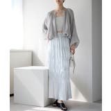 ラメ楊柳バルーンスリーブボレロ | PREFERIR | 詳細画像2 