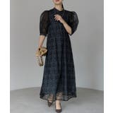 シアーバルーンスリーブドレス | PREFERIR | 詳細画像3 