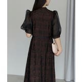 シアーバルーンスリーブドレス | PREFERIR | 詳細画像9 